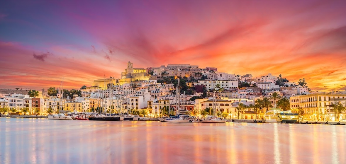 Ibiza cityscape